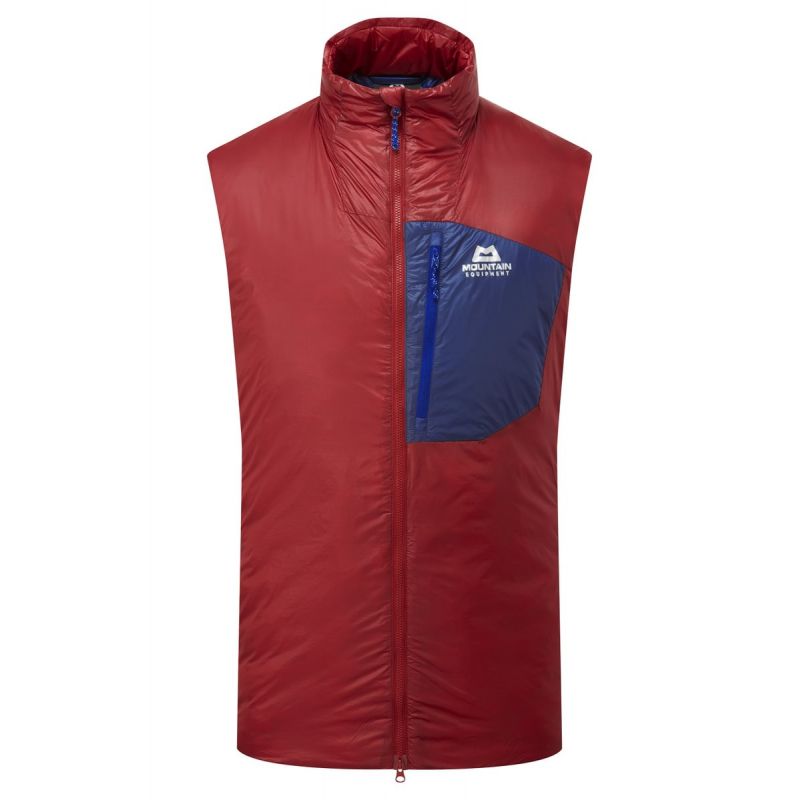 Weste ohne Ärmel MOUNTAIN EQUIPMENT Oreus Mens Vest (Merlot/Admiral Blue) Herren