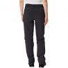 Wandelbroek Vaude Farley Stretch Capri T-Zip Pants III (Zwart) Dames