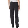 Hiking Pants Vaude Farley Stretch Capri T-Zip Pants III (Black) Women