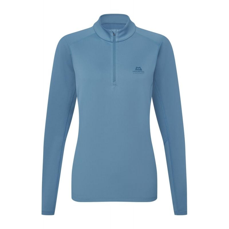 T-shirt manches longues MOUNTAIN EQUIPMENT Cerrig LS Zip T (Stellar Blue) Femme