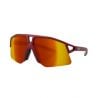 Zonnebril KOO Hype (Donkerrood Matt/Rode Spiegel) cat.2