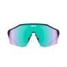 Brille KOO ALIBI Photochromatisch (Schwarz Matt/Photochromatische Grüne Spiegel) kat1-3