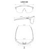 Gafas KOO ALIBI Fotochromáticas (Negro Mate/Espejo Verde Fotochromático) cat1-3