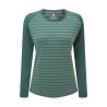 MOUNTAIN EQUIPMENT Redline LS Wmns Tee (Farnstreifen/Farn)
