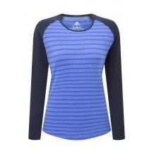 T-shirt maniche lunghe MOUNTAIN EQUIPMENT Redline LS Tee (Vivid Stripe/Cosmos) Donna