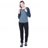 MOUNTAIN EQUIPMENT Redline LS Wmns Tee (Bluefin Stripe/Denim)