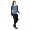 T-shirt manches longues MOUNTAIN EQUIPMENT Redline LS Tee (Fern Stripe/Fern) Femme