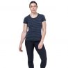 MOUNTAIN EQUIPMENT Groundup Stripe Wmns Tee (Cosmos stripe)