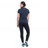 MOUNTAIN EQUIPMENT Groundup Stripe Wmns Tee (Cosmos stripe)