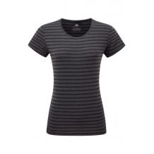 MOUNTAIN EQUIPMENT Groundup Stripe Wmns Tee (Cosmos stripe)