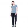 MOUNTAIN EQUIPMENT Groundup Stripe Wmns Tee (Bluefin Stripe)