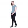 MOUNTAIN EQUIPMENT Groundup Stripe Wmns Tee (Bluefin Stripe)