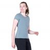T-shirt MOUNTAIN EQUIPMENT Groundup Stripe Tee (Cosmos stripe) Femme