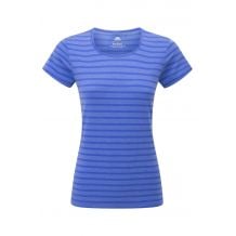 T-skjorte MOUNTAIN EQUIPMENT Groundup Stripe Tee (Vivid Stripe) Dame
