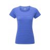 T-skjorte MOUNTAIN EQUIPMENT Groundup Stripe Tee (Vivid Stripe) Dame