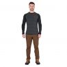 MOUNTAIN EQUIPMENT Redline LS Miesten T-paita (Cosmos stripe/cosmos)