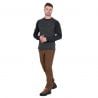 MOUNTAIN EQUIPMENT Redline LS Heren T-shirt (Cosmos stripe/cosmos)