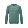 MOUNTAIN EQUIPMENT Camiseta Redline LS para hombres (Fern Stripe/Fern)