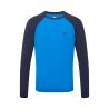 MOUNTAIN EQUIPMENT Redline LS Mens Tee (Atlantic/cosmos)