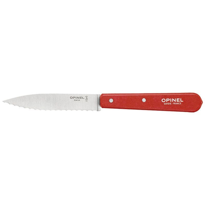Couteau Office cranté n°113 OPINEL (Rouge Paysage) 