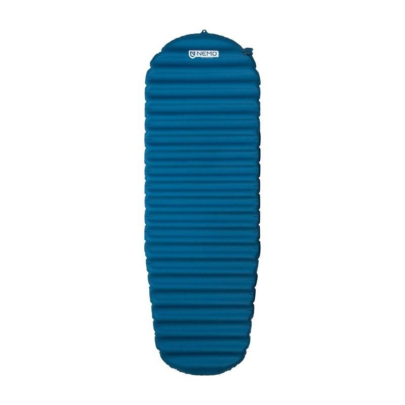 Matelas autogonflant NEMO Flyer Long Wide Mummy (Bleu)