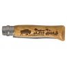 Couteau N°8 Animalia America Bison OPINEL