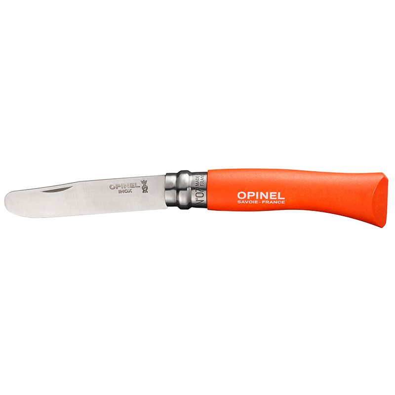 Messer Mon Premier Opinel N°07 Inox Mandarine Opinel