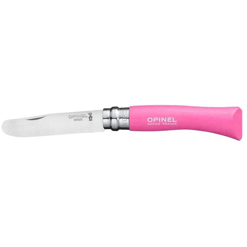 Couteau Mon Premier Opinel N°07 Inox Fuchsia OPINEL