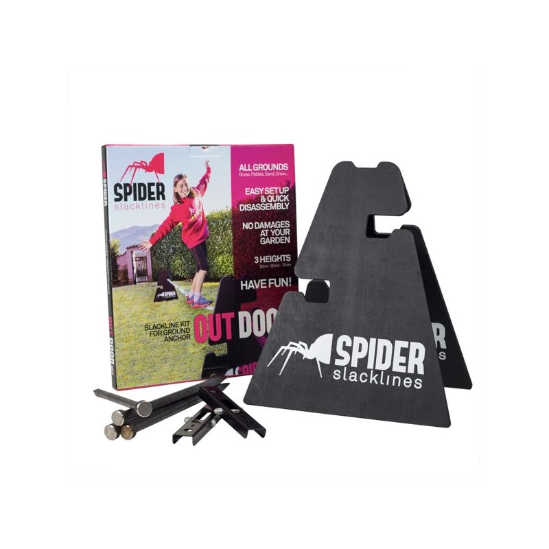 Slackline Kit Spider Slacklines OUTDOOR KIT