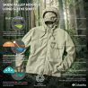 Chaqueta ligera Columbia Skien Valley (Piedra Oscura) Mujer