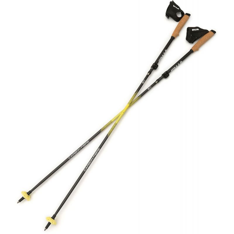 Trail-tikut Silva Running poles carbon z (Musta/keltainen) Unisex