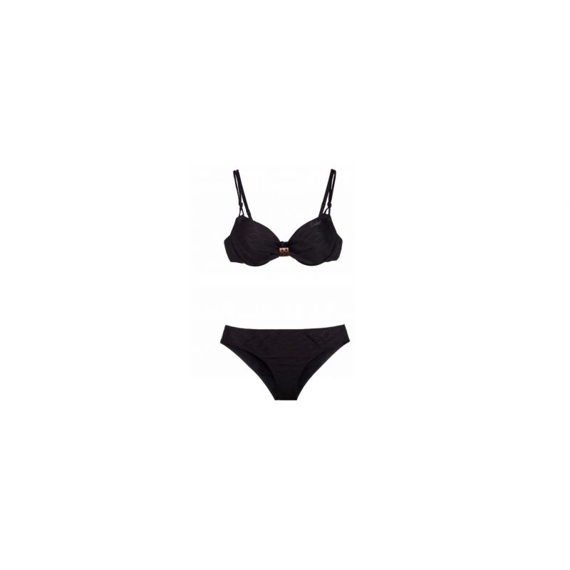  BREAKSTER BCUP wire bikini PROTEST - true black