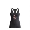 W Brushstroke Tank Black Diamond (Smoke)