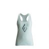 Tanktop Black Diamond Brushstroke (Glazig blauw) Dames