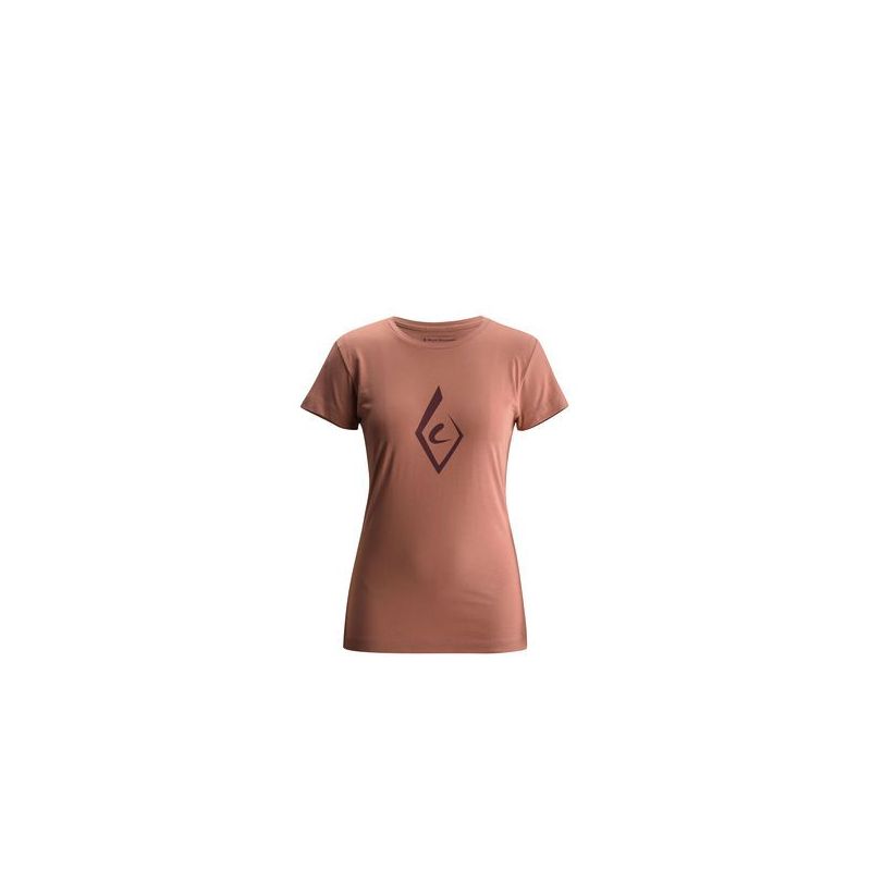 T-shirt BLACK DIAMOND Brushstroke Femmes (petal)