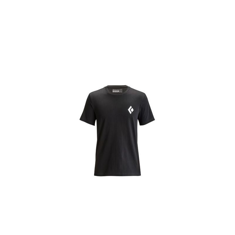 T-paita Black Diamond -varusteet alpinisteille (musta)