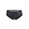 Icebreaker Mens Anatomica Briefs (schwarz / Monsun)